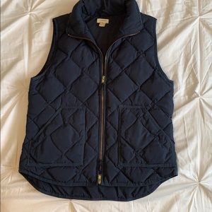 Quilted J Crew Puffy Vest